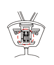 صندلی برای سالن زیبایی