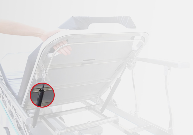 فنر گاز قفل دار